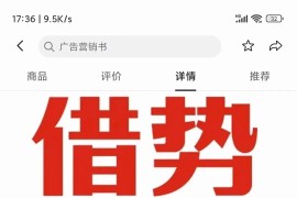 抖音网红新书《借势》电子版，千亿品牌操盘秘诀，读了就是赚了