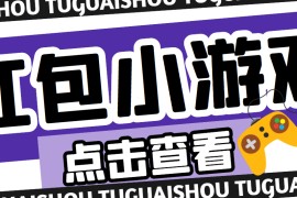 最新红包小游戏手动搬砖项目，单机一天不偷懒稳定60+ 