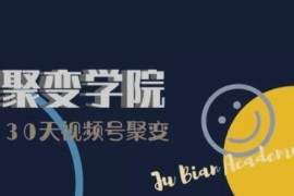  30天视频号成长营：视频号制作筹备+视频剪辑+视频号运营+引流变现 