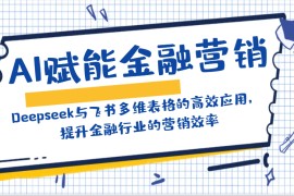 AI赋能金融营销：Deepseek与飞书多维表格的高效应用，提升金融行业的营销效率