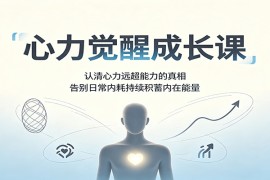 心力觉醒成长课：认清心力远超能力的真相，告别日常内耗持续积蓄内在能量