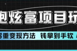 超跑炫富项目玩法，多重变现方法，让你轻松月收益10W+