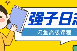 强子闲鱼高级课程，宝妈实战月入2.2W元，工作室批量玩法！