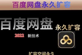 百度网盘无限扩容技术，外面卖399的，无论自己用还是用做引流都可以