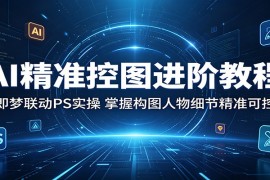 AI精准控图进阶教程：即梦联动PS实操，掌握构图人物细节精准可控