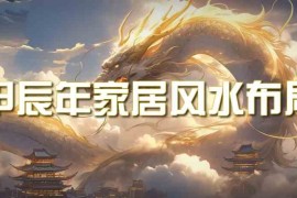 某公众号付费文章《甲辰年厚礼：手把手教你布置今年的家居风水》