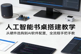 人工智能书桌搭建教学：从硬件选购到AI软件配置，全流程手把手教