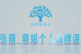 青创繁星张萌萌姐个人品牌训练营，个人品牌打造指南，放大你的影响力