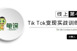 龟课·TK实战训练营线上第4期