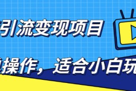 百度引流变现项目，简单操作，适合小白玩，项目长期可以操作