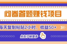 无成本无门槛问卷赚钱实操指南 新手每天2小时轻松上手