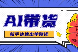 AI图文卖货：选品和测品，新手用最短的时间，快速测出能出单的好品！