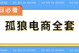孤狼电商全套
