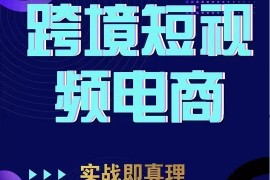 TikTok短视频底层实操，海外跨境电商短视频实战课程（价值2980元）