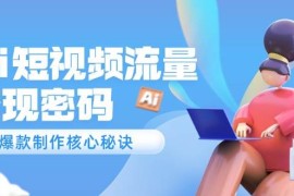 Ai短视频流量密码，爆款制作核心秘诀，120万案例深度解析