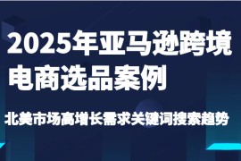 2025年亚马逊跨境电商选品案例-北美市场高增长需求关键词搜索趋势（更新)