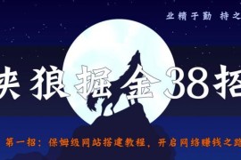 侠狼掘金38招