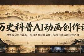 历史科普AI动画创作指南：理史游记全流程拆解与技能插件应用