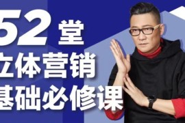 杨石头·52堂立体营销基础必修课【价值650元】