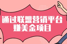 通过M4trix联盟营销平台赚美金，提成高达70美元，轻松日赚320+