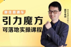2022引力魔方可落地实操系统课程（价值399元）
