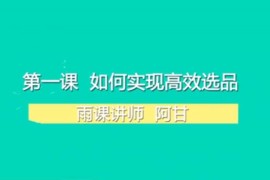 阿甘聊跨境之亚马逊运营​