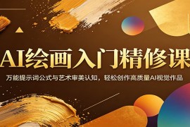 AI绘画入门精修课：万能提示词公式与艺术审美认知，轻松创作高质量AI视觉作品
