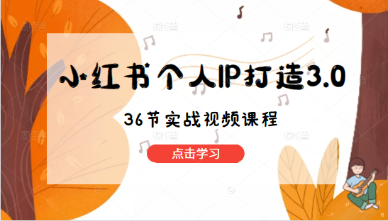 小红书个人IP打造3.0 小红书个人IP打造3.0