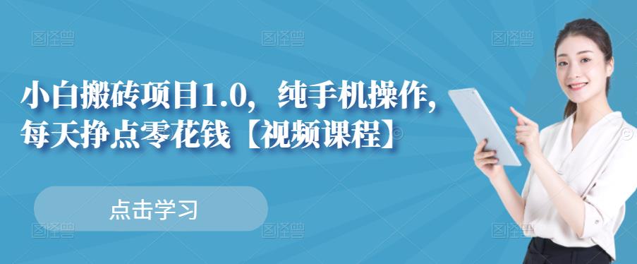 小白搬砖项目1.0 小白搬砖项目1.0