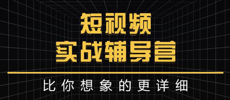 日入6万级别大佬教你做短视频实战