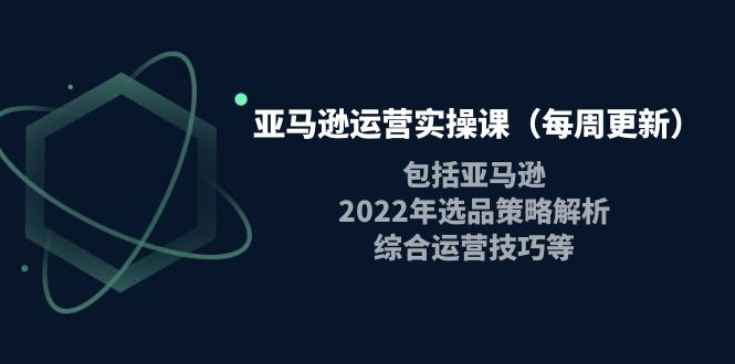 亚马逊运营实操课 亚马逊运营实操课