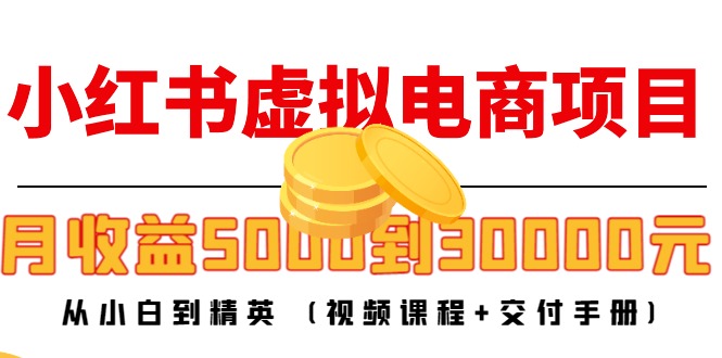 小红书虚拟电商项目 小红书虚拟电商项目