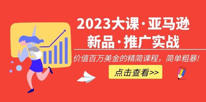 大课·亚马逊新品·推广实战:价值百万美金的精简课程,简单粗暴 大课·亚马逊新品·推广实战:价值百万美金的精简课程,简单粗暴