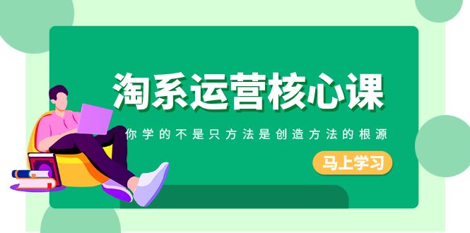 淘系运营核心课,你学的不只是方法而是创造方法的根源(190节课) 淘系运营核心课,你学的不只是方法而是创造方法的根源(190节课)