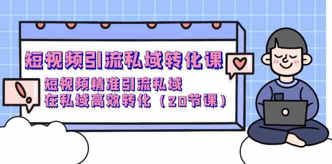 短视频引流私域转化课,短视频精准引流私域,在私域高效转化(20节课)