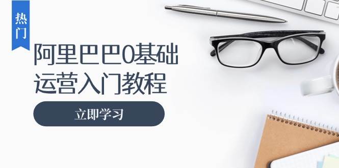 阿里巴巴运营零基础入门教程:涵盖开店、运营、推广,快速成为电商高手