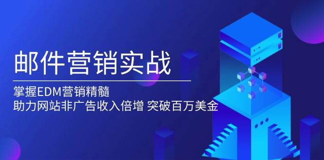 邮件营销实战,掌握EDM营销精髓,助力网站非广告收入倍增,突破百万美金