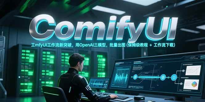 ComfyUI工作流新突破,用OpenAI三模型,批量出图(保姆级教程+工作流下载)