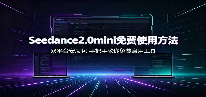 Seedance2.0mini免费使用方法：双平台安装包，手把手教你免费启用工具 
